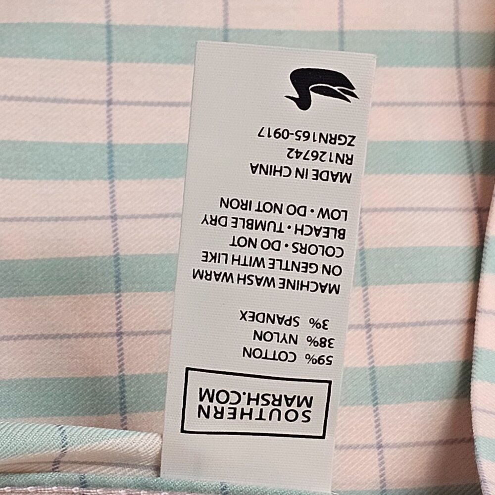 Southern Marsh Performance Button Down M - image 7